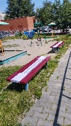 Волочаевская 2, частичный ремонт детской площадки и МАФ